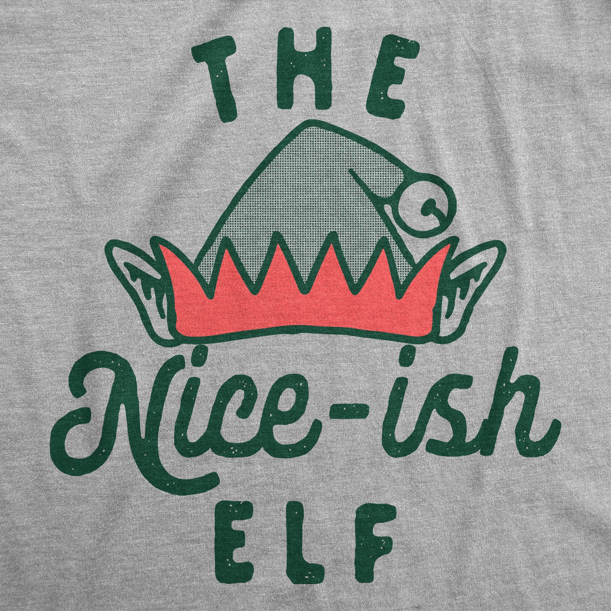 The Nice Ish Elf Youth T Shirt