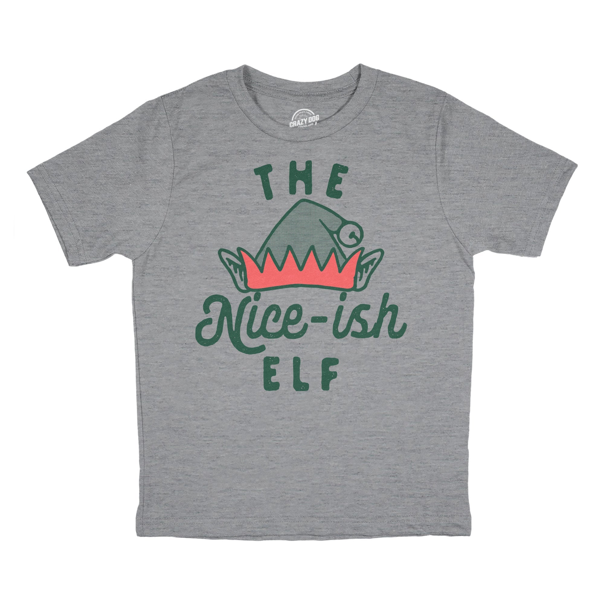 The Nice Ish Elf Youth T Shirt