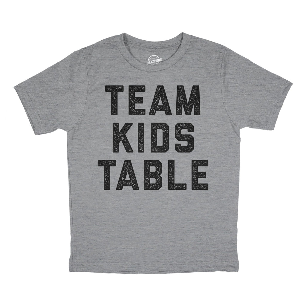 Team Kids Table Youth T Shirt