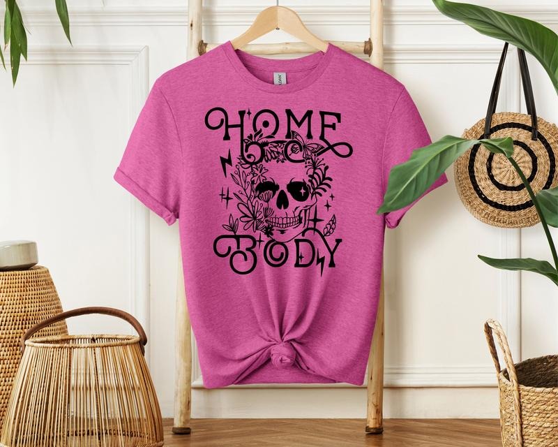 #040 - Home Body -  - Introvert - Print Unisex Crew neck Tee T-shirt Hoodie, Sweatshirt | TeeBloomCo.com