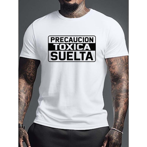 1 piece, 100% cotton T-shirt, Graphic T-shirt for men - quick drying, breathable short-sleeved T-shirt for running and...