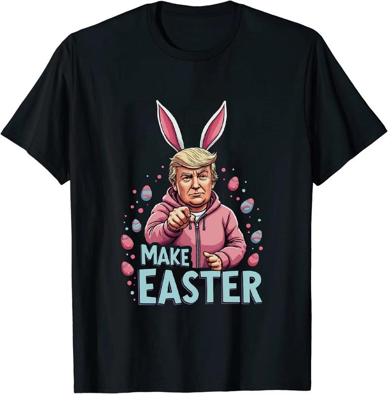 [100% Cotton] Lit AF Easter Bunny T - Shirt With Swag Hoodie, Sweatshirt | TeeBloomCo.com