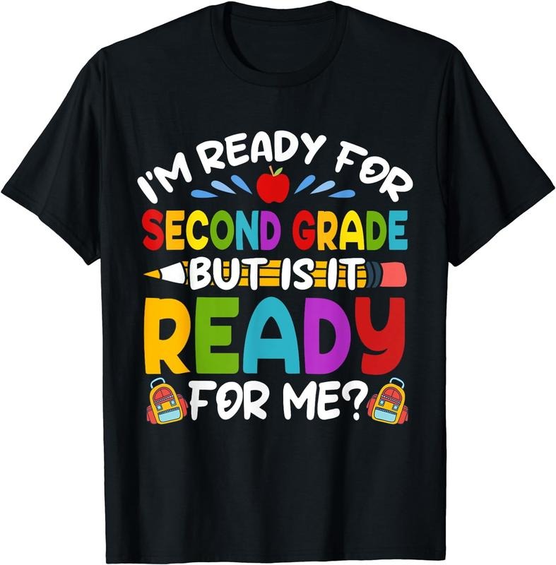 [100% Cotton] Ready For Second 2nd Grade Back To School Teachers Students T-Shirt Hoodie, Sweatshirt | TeeBloomCo.com