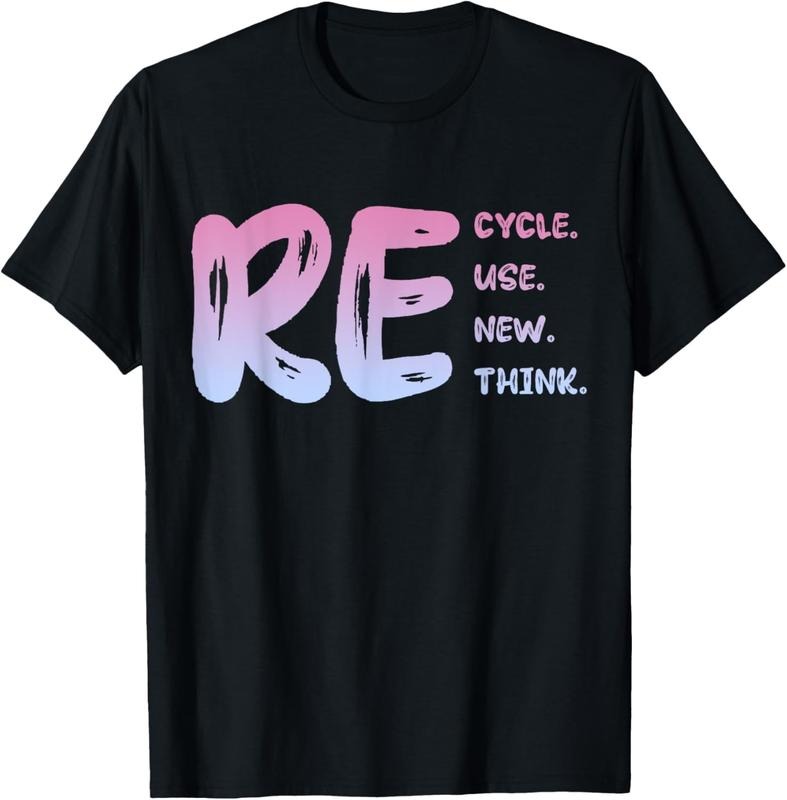 [100% Cotton] Reduce, Reuse, Recycle - Earth Day 2024 T-Shirt Hoodie, Sweatshirt | TeeBloomCo.com