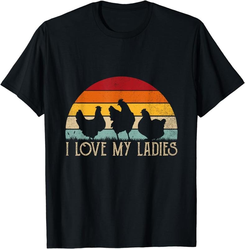 [100% Cotton] Retro 80s Funny Chicken Shirt for Chicken Lover & Owner T-Shirt Hoodie, Sweatshirt | TeeBloomCo.com