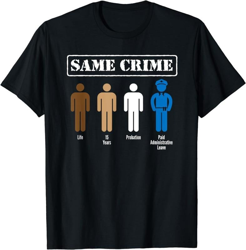 [100% Cotton] Same Crime Different Time Funny Satirical T Shirt Hoodie, Sweatshirt | TeeBloomCo.com