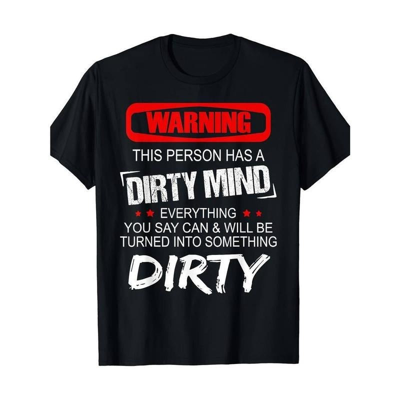 [100% Cotton] Warning Short Sleeve Man's T-Shirt Hoodie, Sweatshirt | TeeBloomCo.com