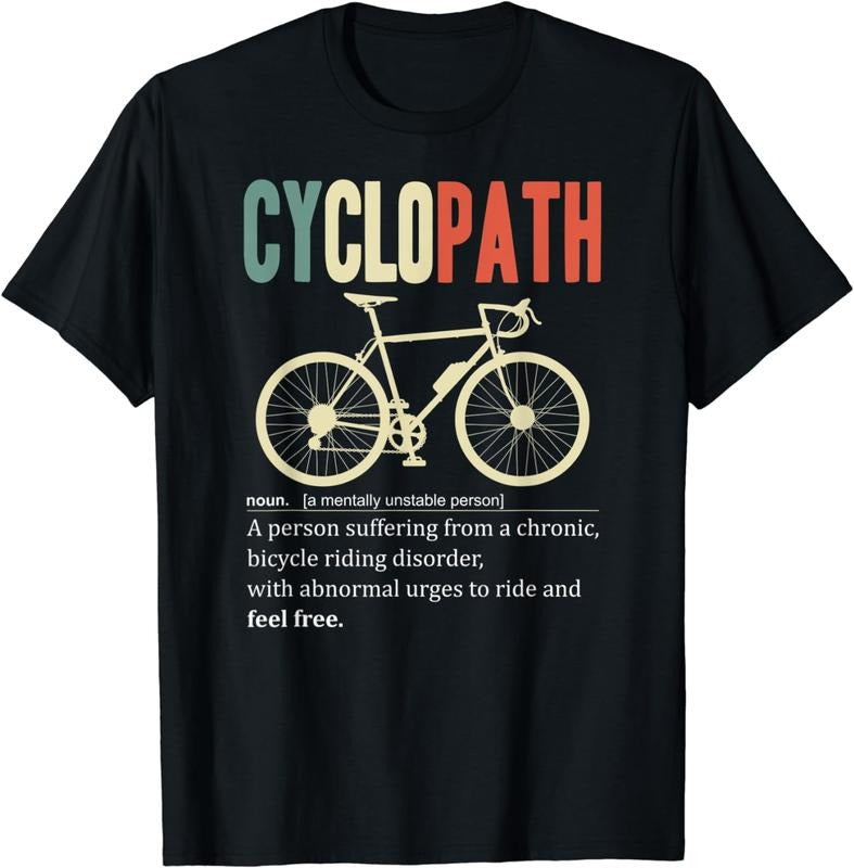 [100% Cotton]Bicycle Cyclist Cyclopath Road Bike Retro Cycling Triathlon T-Shirt Hoodie, Sweatshirt | TeeBloomCo.com