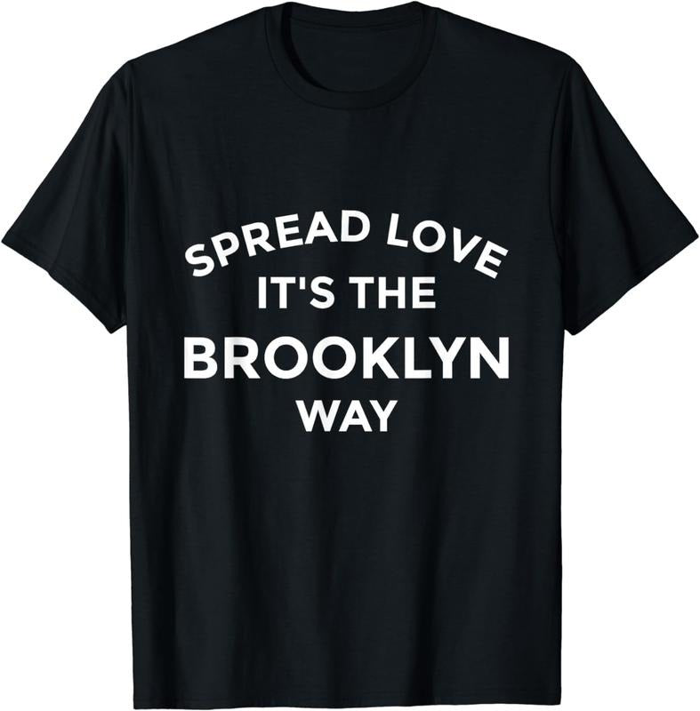 [100% Cotton]Brooklyn Shirt Spread Love It's The Brooklyn Way Tee Hoodie, Sweatshirt | TeeBloomCo.com