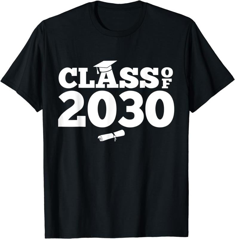 [100% Cotton]Class of 2030 Future Graduate T-shirt Hoodie, Sweatshirt | TeeBloomCo.com
