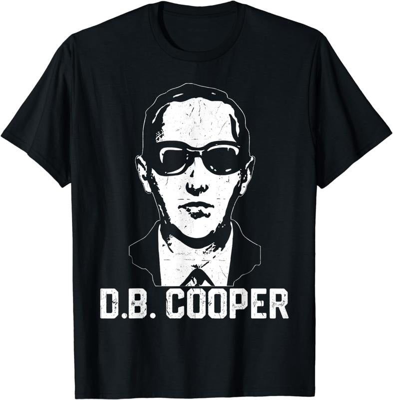 [100% Cotton]D. B. Cooper Skydiving Funny Skyjacker Hijack I am DB Cooper T-Shirt Hoodie, Sweatshirt | TeeBloomCo.com