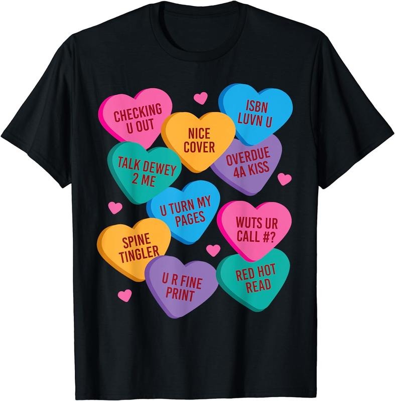 [100% Cotton]Funny Librarian Shirt Valentines Book Worm Reading Tshirt Hoodie, Sweatshirt | TeeBloomCo.com