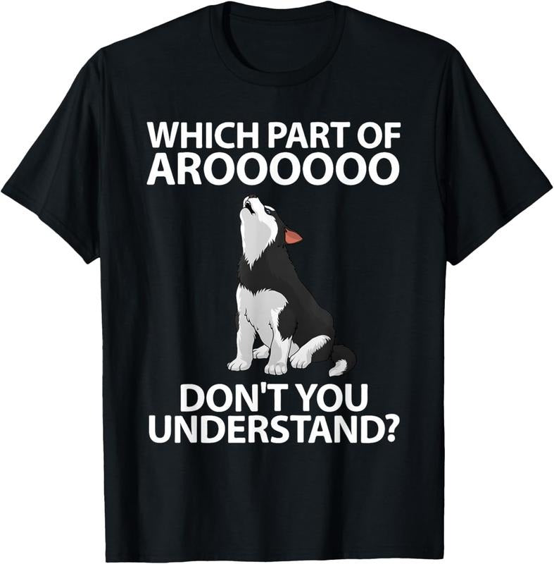 100% Cotton Funny Siberian Husky For Men Women Puppy Dog Huskies Lover T-Shirt Hoodie, Sweatshirt | TeeBloomCo.com