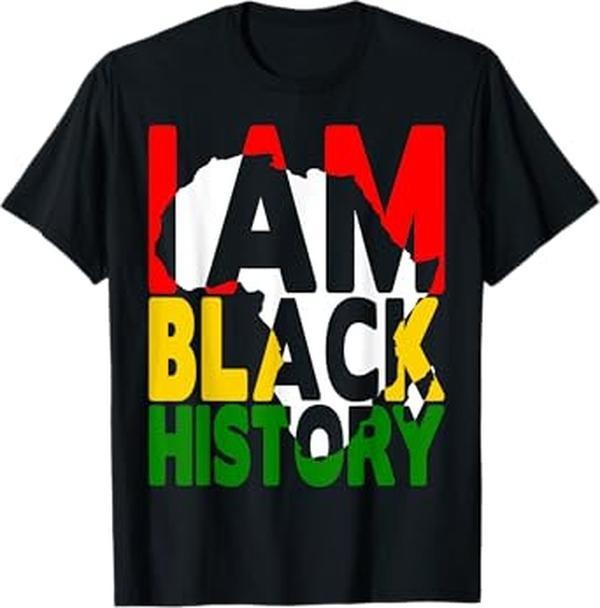 [100% Cotton]I Am Black History Month African American Pride Celebration T-Shirt Hoodie, Sweatshirt | TeeBloomCo.com