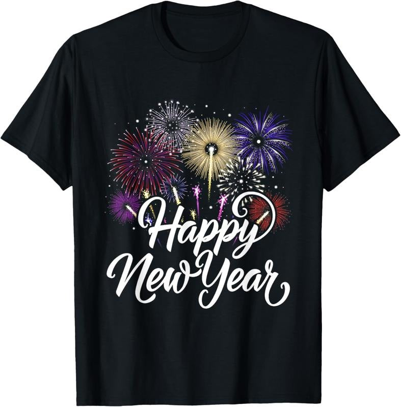 100% Cotton New Years Eve Party Supplies NYE 2025 Happy New Year T-Shirt Hoodie, Sweatshirt | TeeBloomCo.com