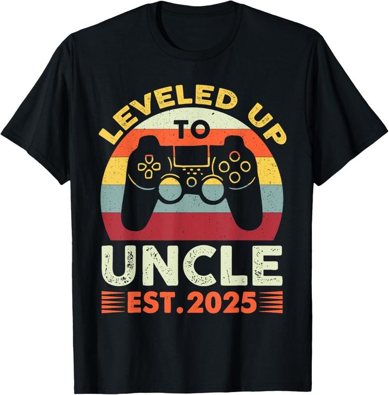 100% Cotton Promoted to Uncle 2025 Funny Leveling Up to Uncle 2025 Gamer T-Shirt Hoodie, Sweatshirt | TeeBloomCo.com
