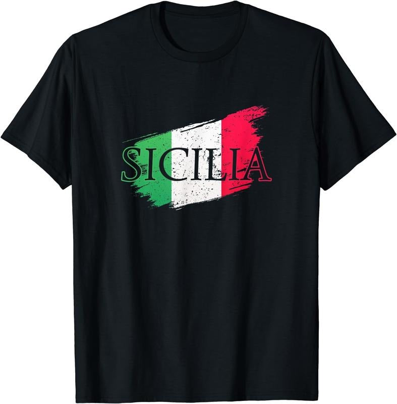 [100% Cotton]Sicilia Sicily Italy Europe Vacation Travel T-Shirt Hoodie, Sweatshirt | TeeBloomCo.com