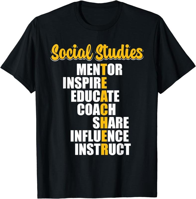 [100% Cotton]Social Studies Teacher T-Shirt Hoodie, Sweatshirt | TeeBloomCo.com