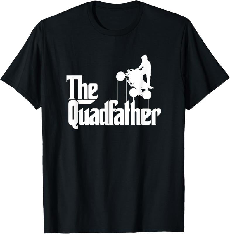 100% Cotton The Quadfather ATV Four Wheeler Quad Bike Gift T-Shirt Hoodie, Sweatshirt | TeeBloomCo.com