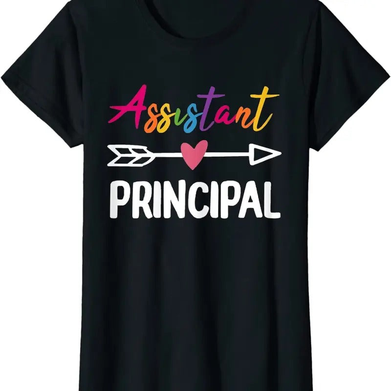 [100% Cotton]ZOCAVIA Womens Assistant Principal Appreciation Week Back to School T-Shirt for Women's Hoodie, Sweatshirt