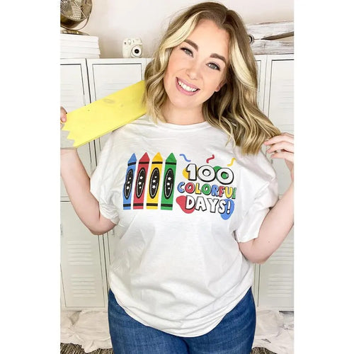 100 Colorful Days T-Shirt Hoodie, Sweatshirt | TeeBloomCo.com