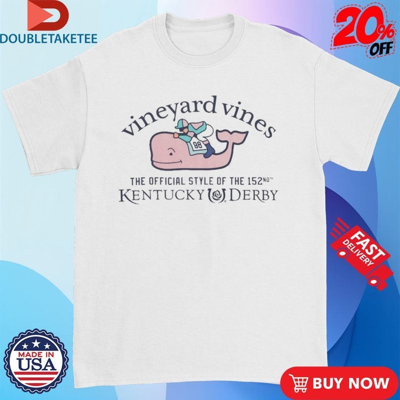 152nd Kentucky Derby Vineyard Vines Whale & Jockey Shirts