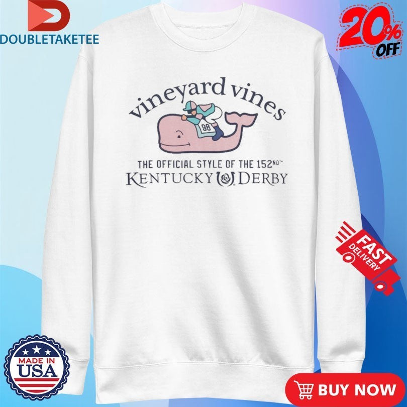 152nd Kentucky Derby Vineyard Vines Whale & Jockey Shirts