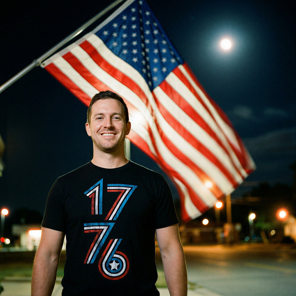 1776 Stripes Men's T Shirt