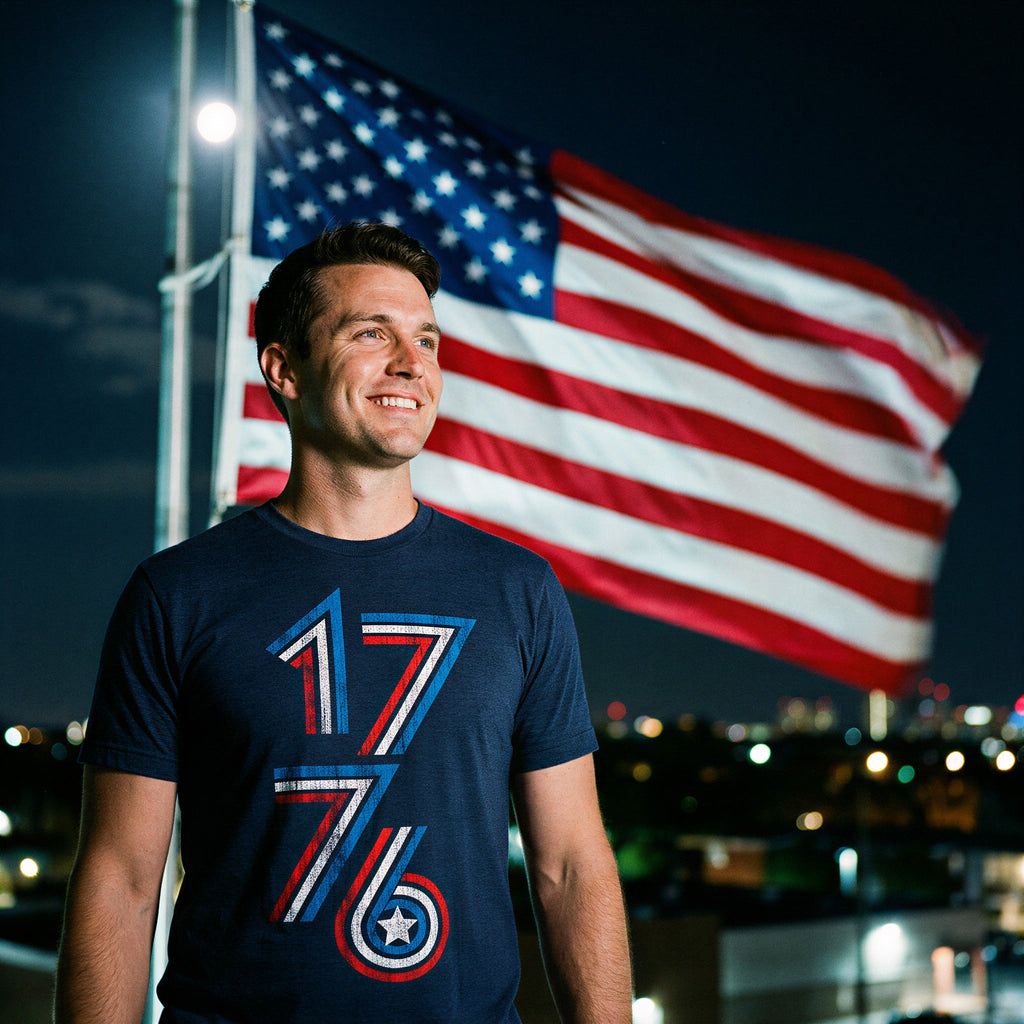1776 Stripes Men's T Shirt