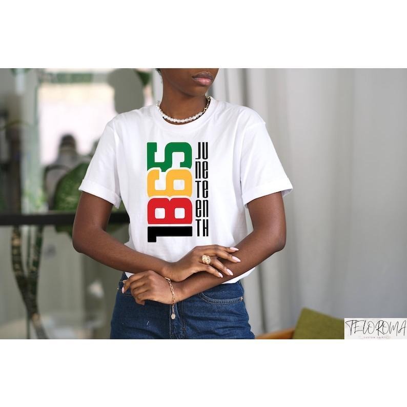 1865 Juneteenth Shirt, Emancipation Shirt, Black African Freedom T-Shirt, Juneteenth T-Shirt, Black History Month Shirt,...