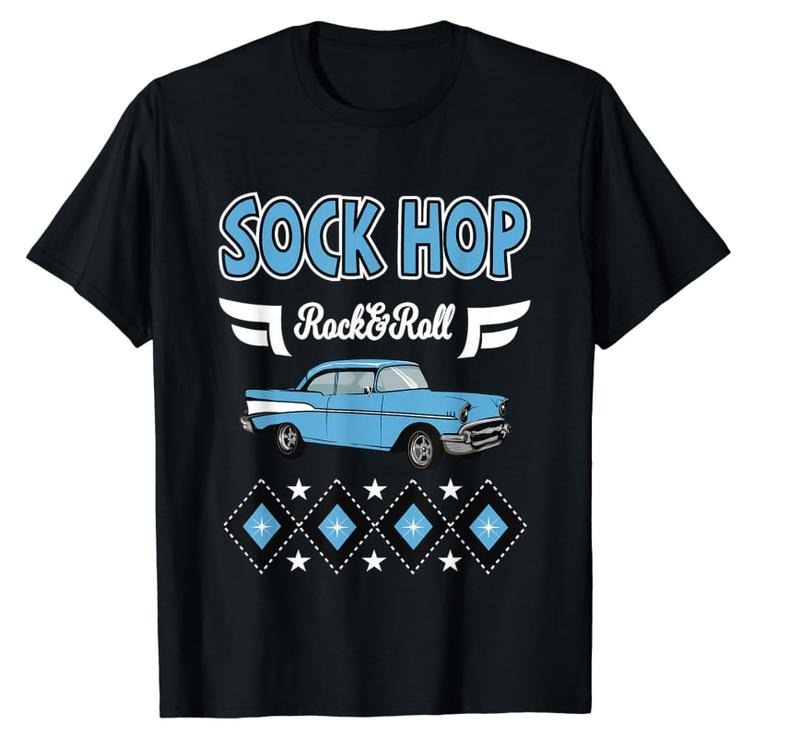 1950s Sock Hop Clothes Vintage 50s Party Rockabilly Doo Wop T-Shirt Menswear Top Hoodie, Sweatshirt | TeeBloomCo.com