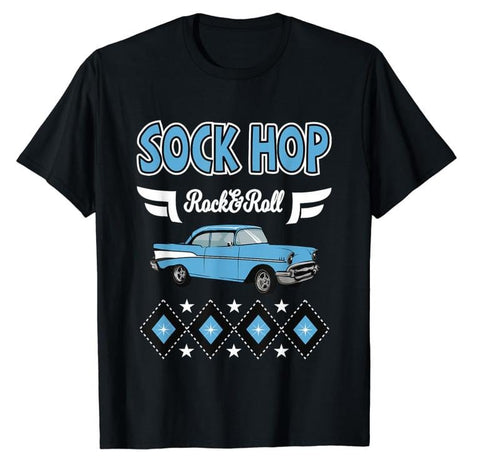 1950s Sock Hop Clothes Vintage 50s Party Rockabilly Doo Wop T-Shirt Menswear Top Hoodie, Sweatshirt | TeeBloomCo.com