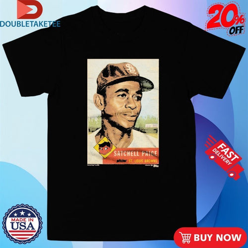 1953 Topps Baseball Satchel Paige St Louis Browns Shirts