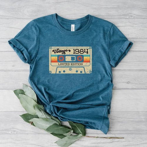 1984 Vintage Shirt, 1984 Birthday Shirt, 39th Birthday Gift, 39th Birthday Gift Shirt, 1984 Vintage Tee, 1984 Cassette...