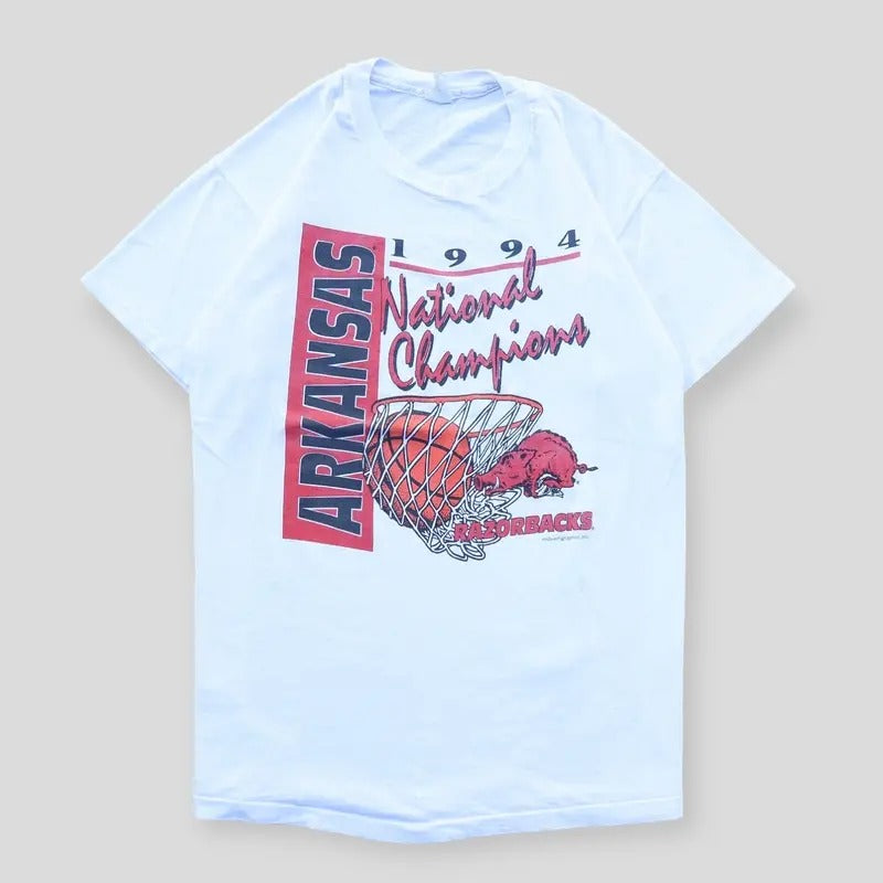 1994 Arkansas Razorbacks National Champions Official Tee Vintage T-Shirt Hoodie, Sweatshirt | TeeBloomCo.com