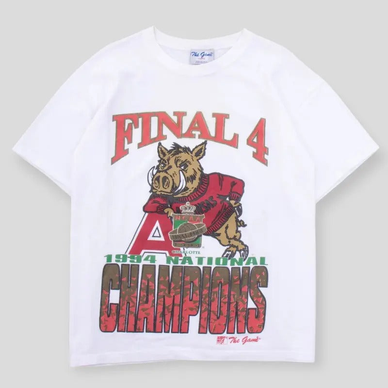 1994 Final Four Arkansas National Champions Vintage T-Shirt, Sweatshirt, Hoodie Classic Cotton | TeeBloomCo.com