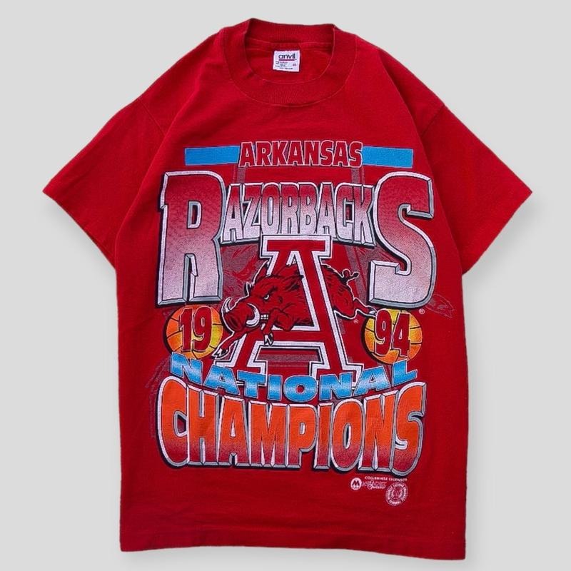 1994 National Champions Arkansas Official NCAA Vintage T-Shirt, Sweatshirt, Hoodie | TeeBloomCo.com