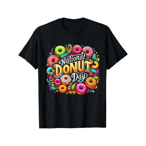 1pc National Donut Day T-Shirt