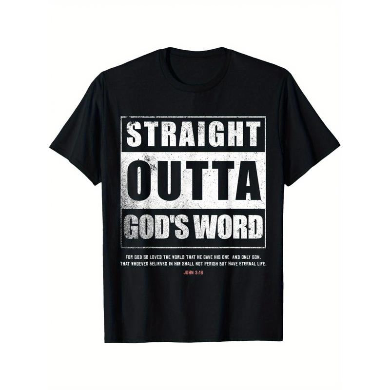1pc Straight Outta Gods Word John 3 16 Jesus Christian Lord T-Shirt made in usa Hoodie, Sweatshirt | TeeBloomCo.com