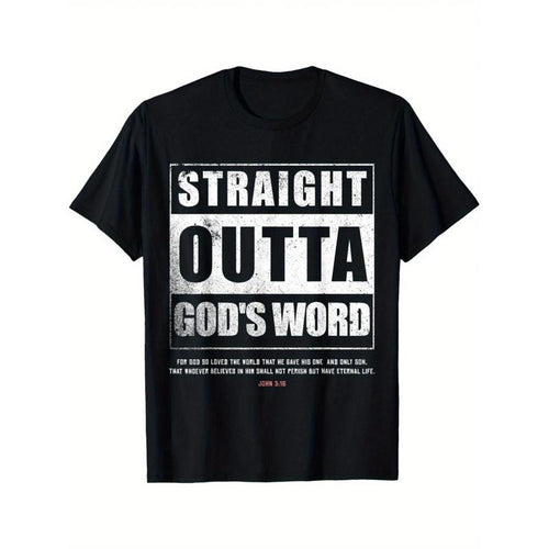1pc Straight Outta Gods Word John 3 16 Jesus Christian Lord T-Shirt made in usa Hoodie, Sweatshirt | TeeBloomCo.com