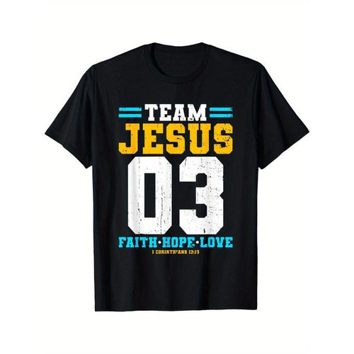 1pc Team Jesus 03 Faith Hope Love T-Shirt made in usa Hoodie, Sweatshirt | TeeBloomCo.com
