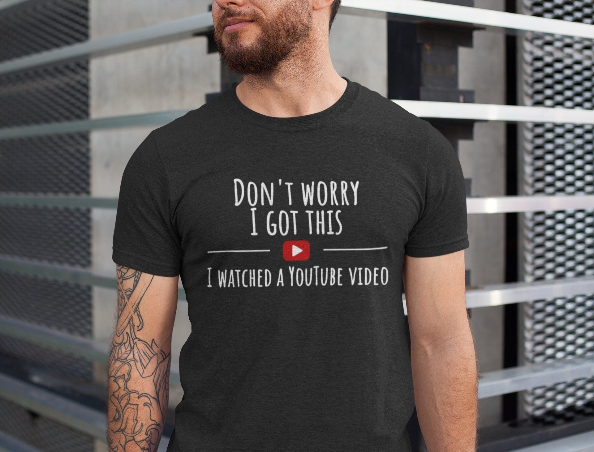 Don'T Worry Got Watched Youtube Video Bbq Dad Fathers Tee Meme Y2k Tee (3)