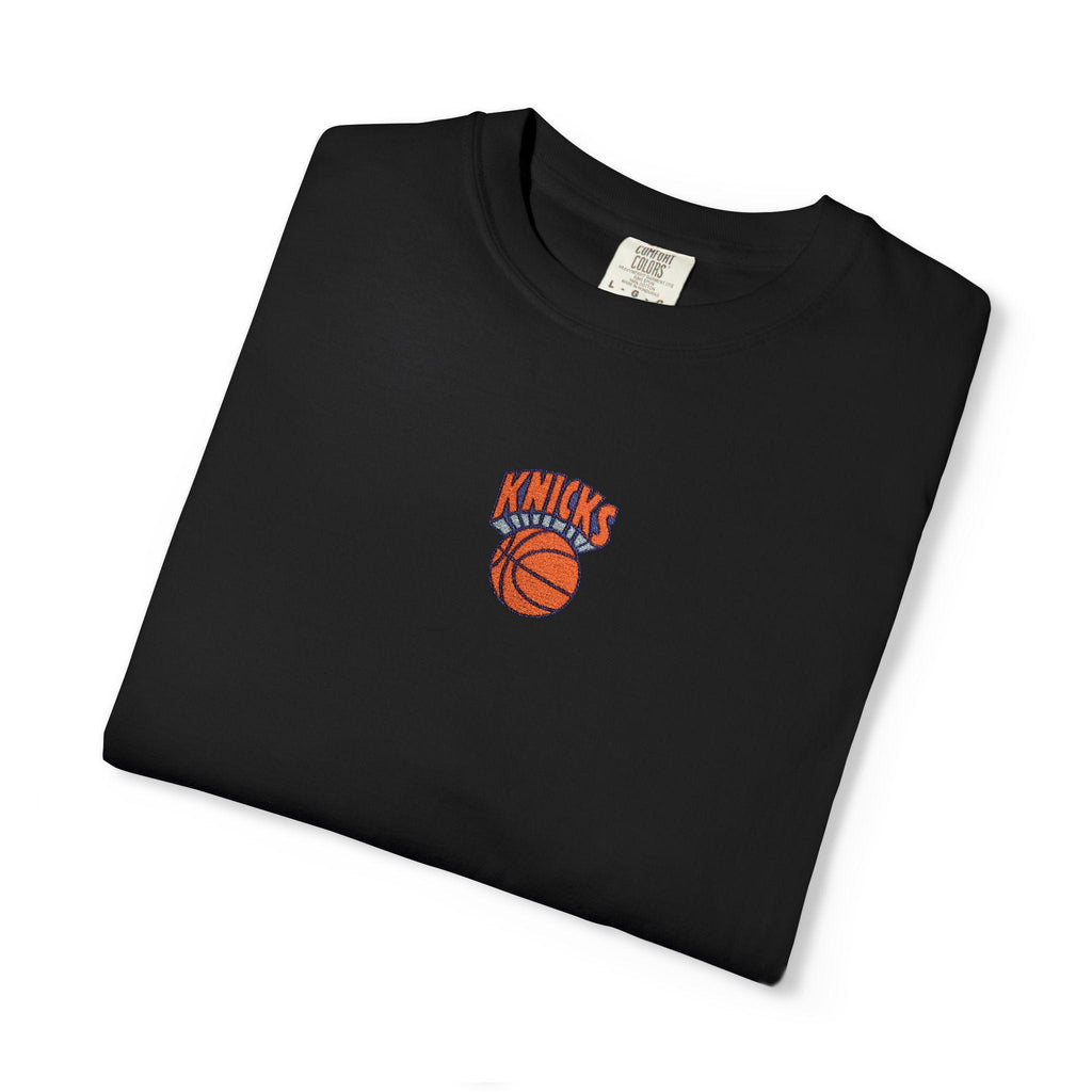 Embroidered Ny Knicks Team Basketball Logo Comfort Colors Playoff Finals (3)