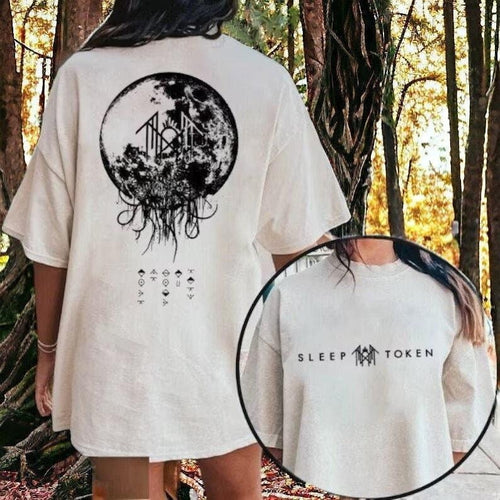 2 Sided Sleep Token Reaper Angel Sweatshirt, Hoodie, T-Shirt Vintage Sleep Token Rock Band Sweatshirt Sleep Token Merch ...