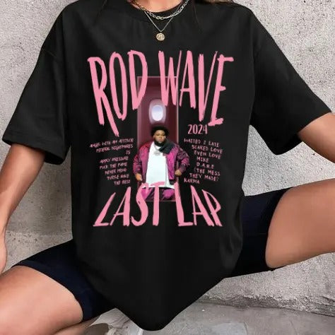 2024 Rd Wave Tour T-Shirt and Sweatshirt for Hip-Hop Fans with Cool Graphics Hoodie | TeeBloomCo.com