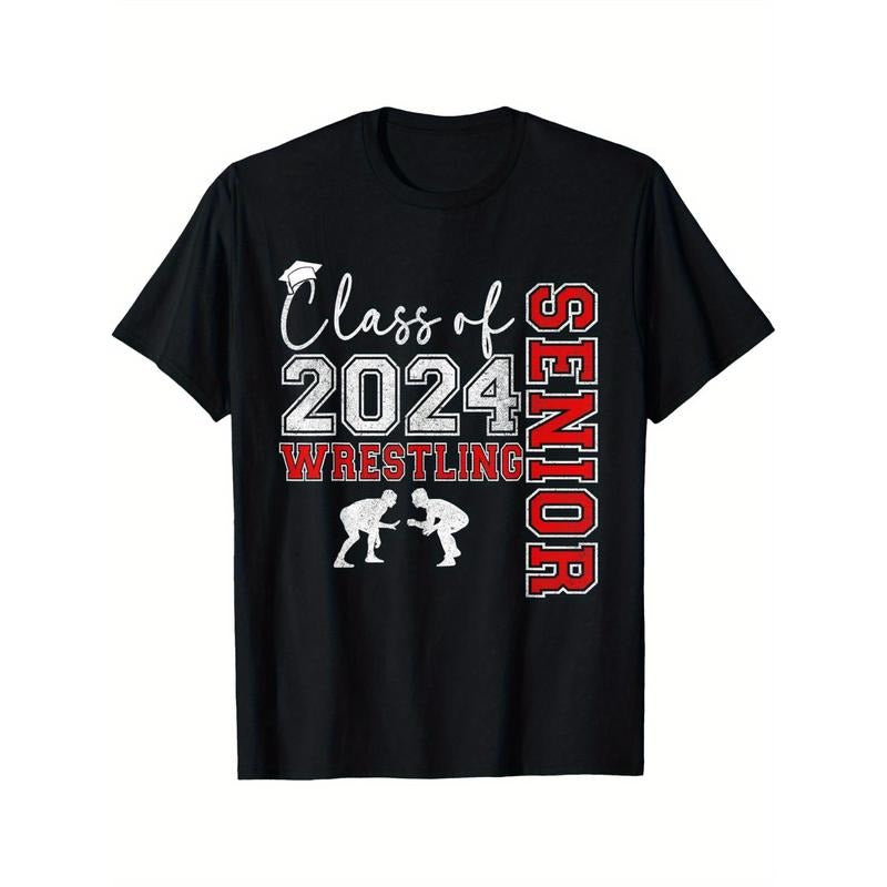 2024 Senior Class Wrestling Night T-Shirt