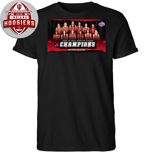 2025-26 Miaa Regular Season Champions Central Missouri Basketball T-Shirt