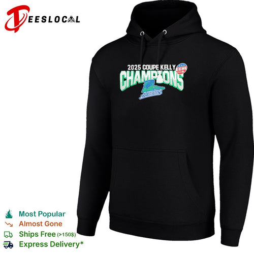 2025 Coupe Kelly Champions Florida Everblades ECHL Hockey Playoffs Winner shirt