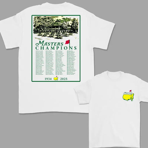 2025 Masters Tournament Augusta 91 Years Shirt, Golf Tournament T-shirt, Masters Golf T-shirt, The Masters Golf Cup...