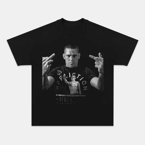 2025 NATE DIAZ TEE , Boxing T-shirt, Boxer Tee, Sports Shirt, UFC Shirt, Workout T-shirt, Gift for Him Gift For Her...